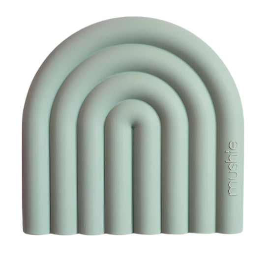 Rainbow Teether - Cambridge Blue - HoneyBug