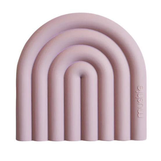 Rainbow Teether - Mauve - HoneyBug