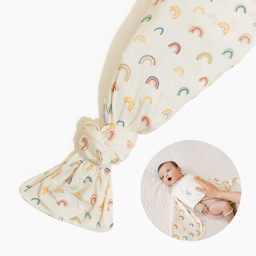 Rainbows Swaddle II - HoneyBug