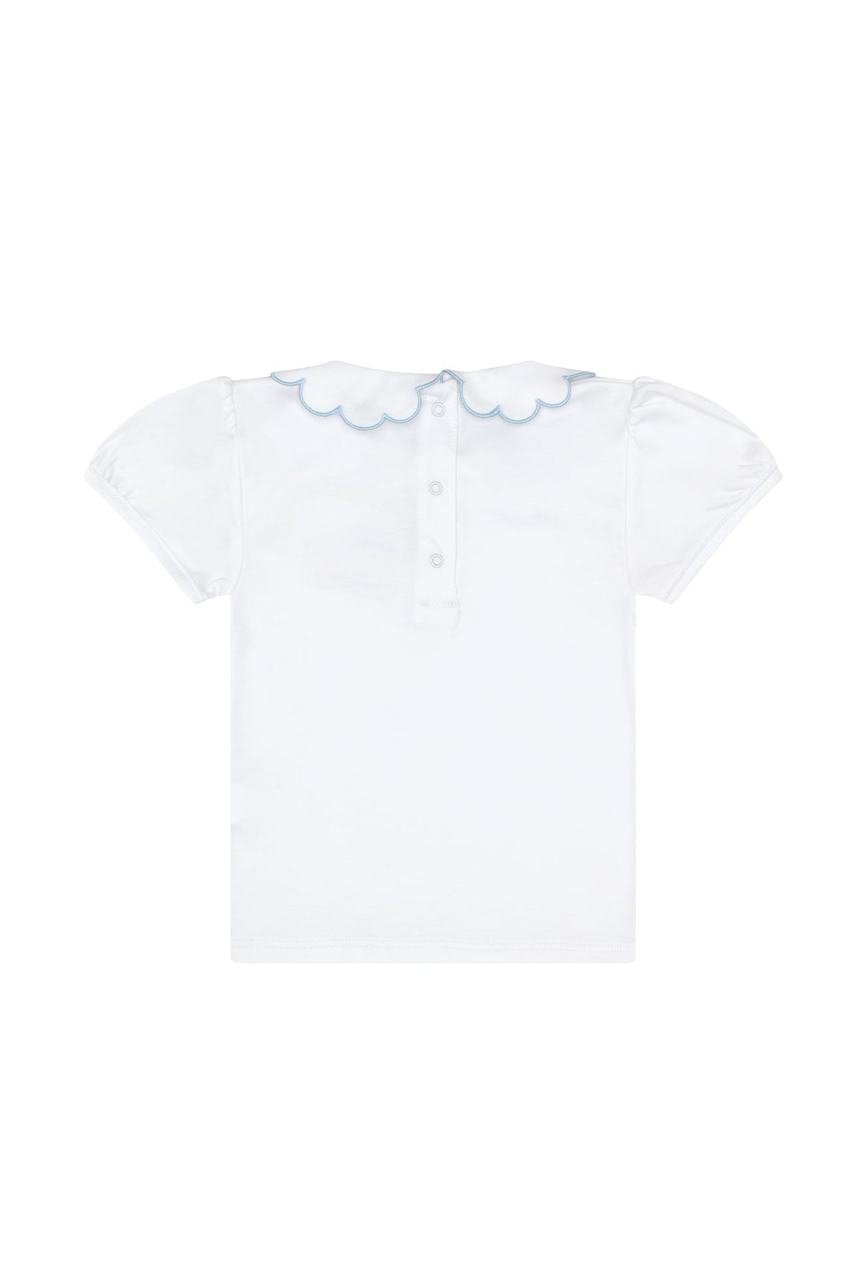 Nella Scallops Short Sleeve Tee - HoneyBug