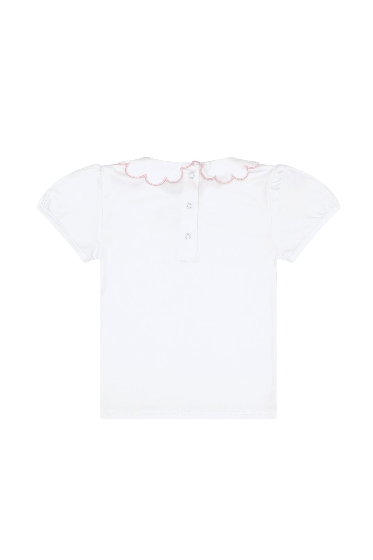 Nella Scallops Short Sleeve Tee - HoneyBug