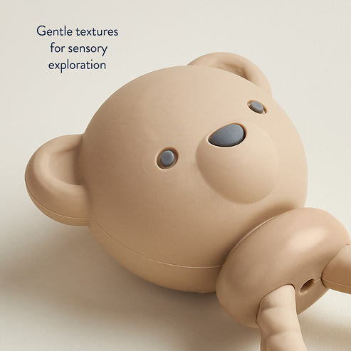 Sweetie Rattle™ Silicone Teether - Bear - HoneyBug
