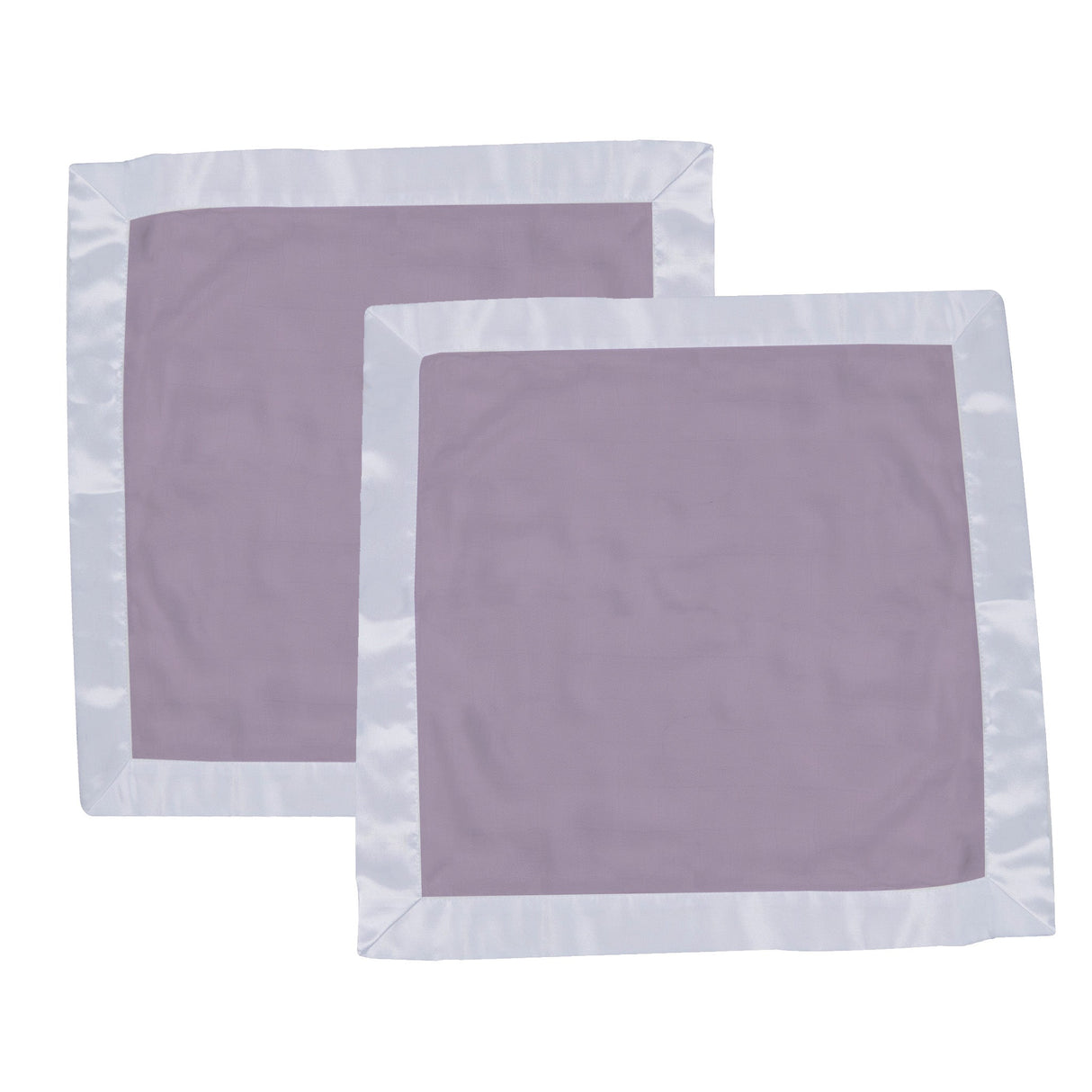 Orchid Lavender Cotton Muslin Security Baby Blankie - HoneyBug