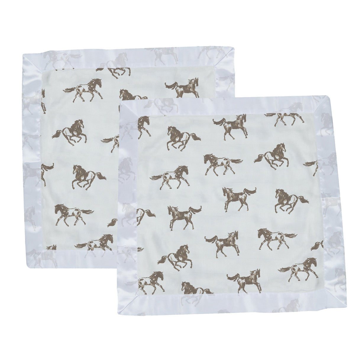 Galloping Horses Newcastle Blankie - HoneyBug