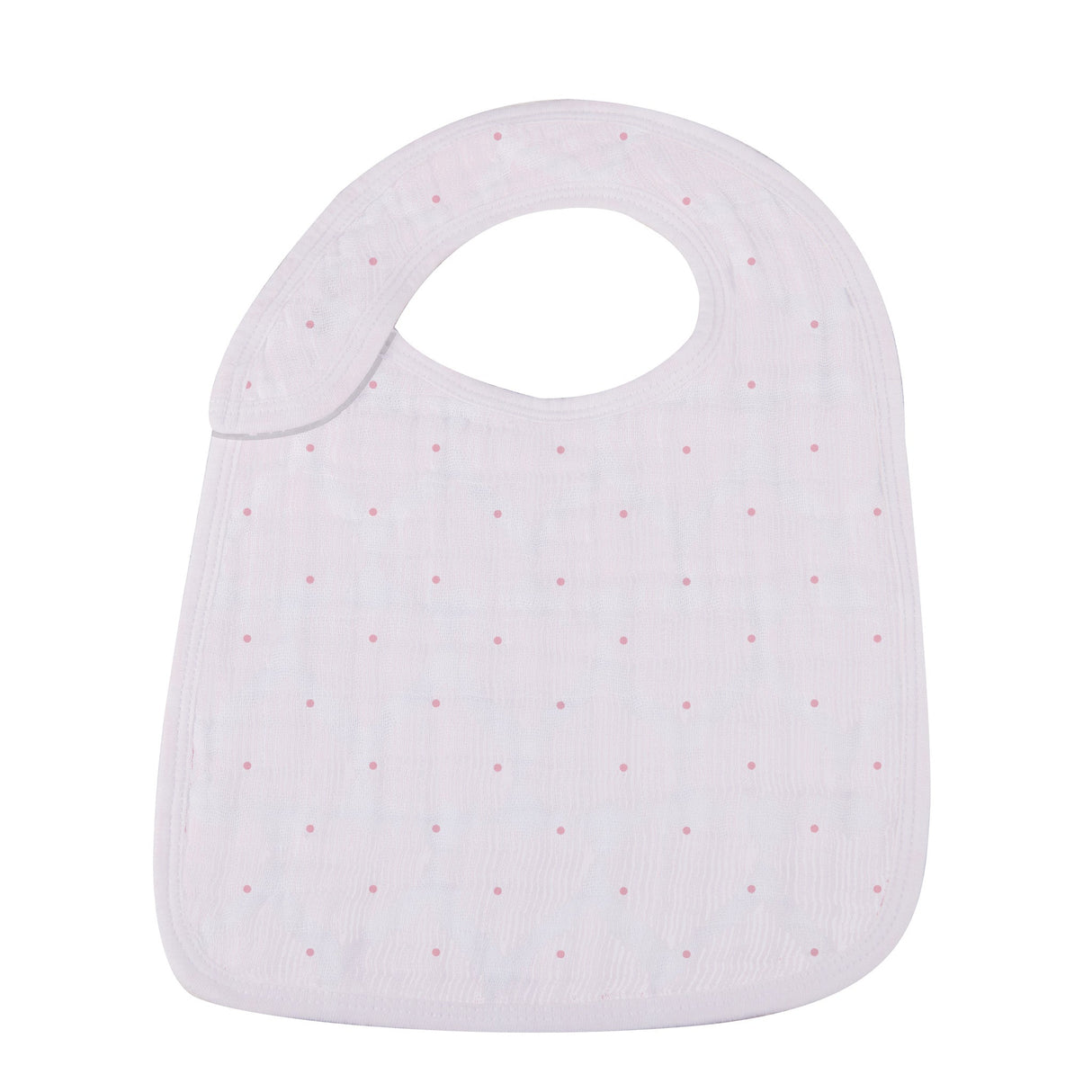 Pretty In Pink Bamboo Snap Bibs 3PK - HoneyBug