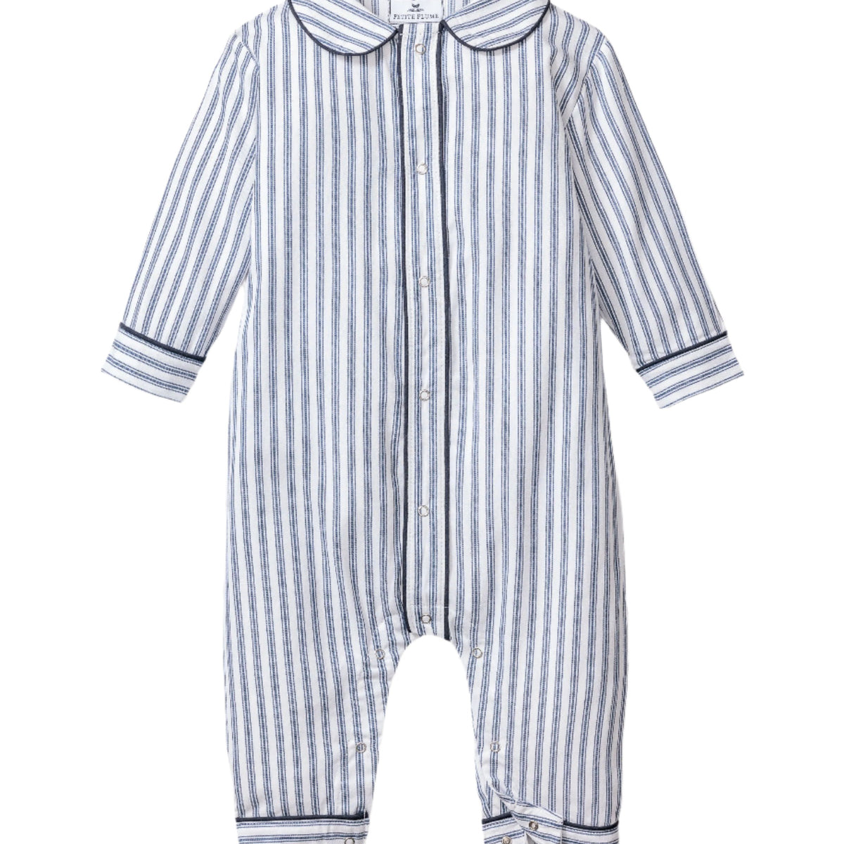 Twill Cambridge Romper | Holiday Town