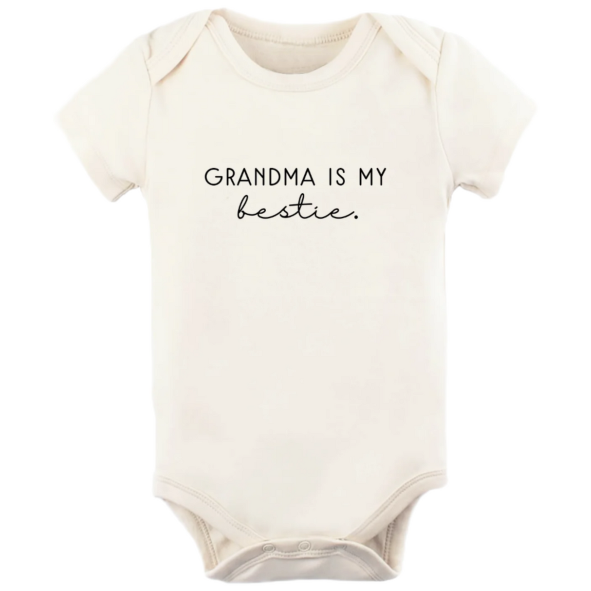 Grandma is my Bestie - Organic Cotton Bodysuit - HoneyBug