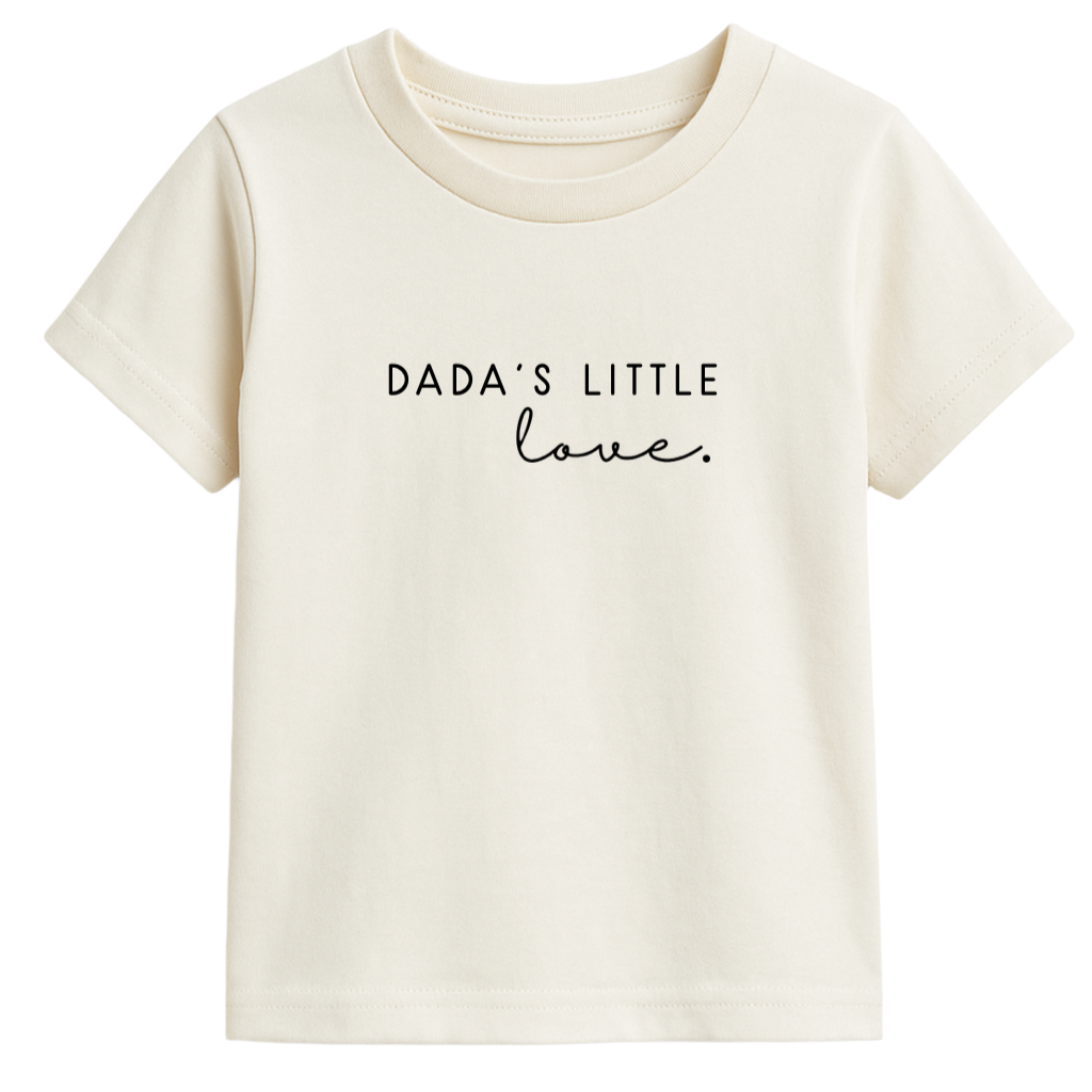 Dada's Little Love Organic Cotton Kids T-shirt Short Sleeve - HoneyBug