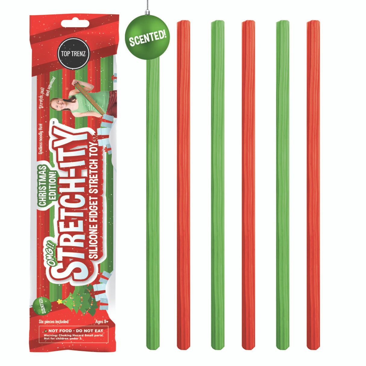 OMG Stretch-ity - Scented Silicone Stretch String Christmas - HoneyBug