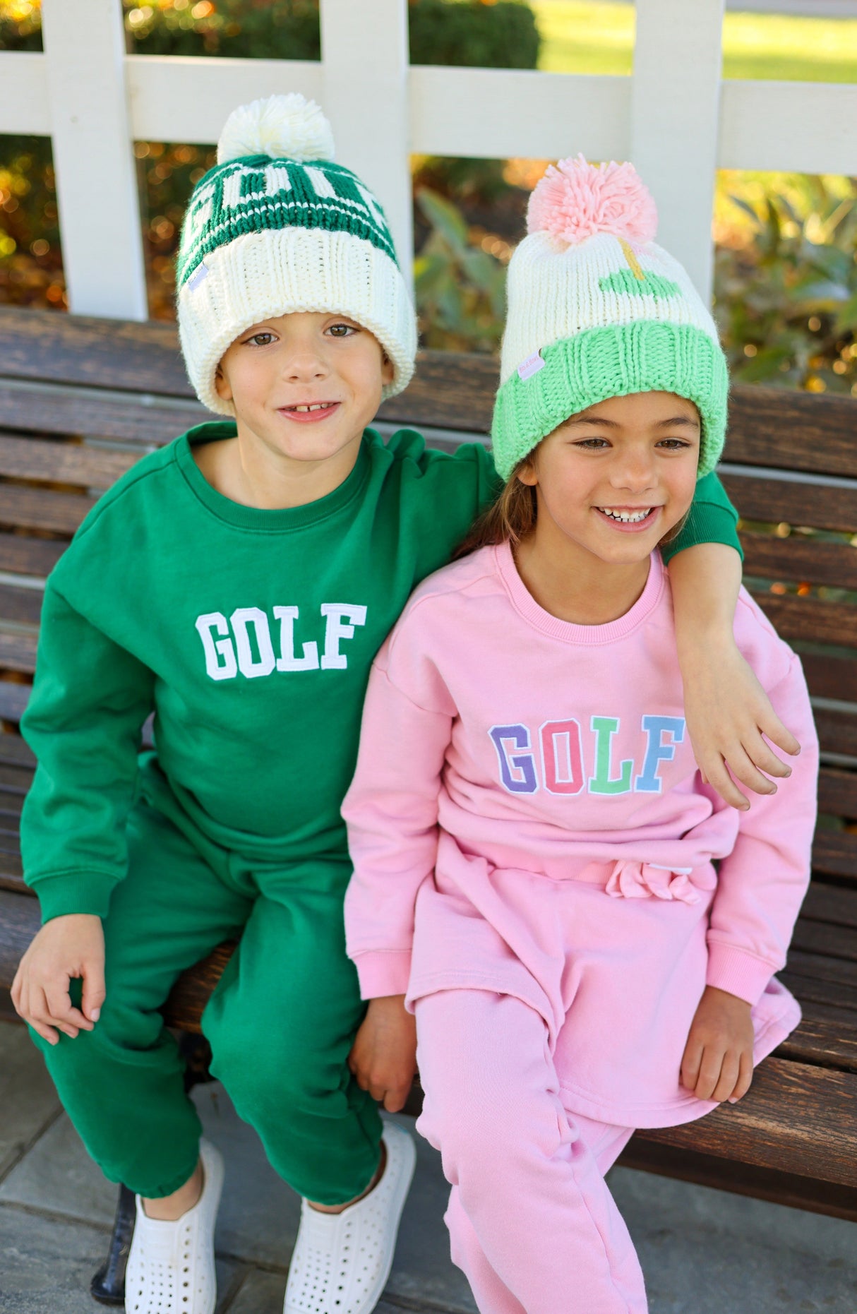 Golf Sweatshirt, Pink