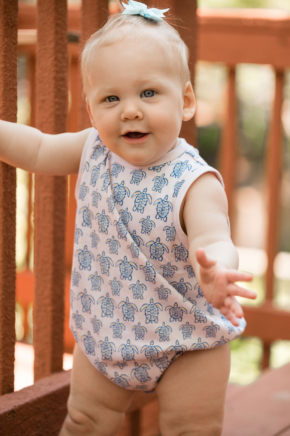 Pink Sea Turtle Bubble - HoneyBug