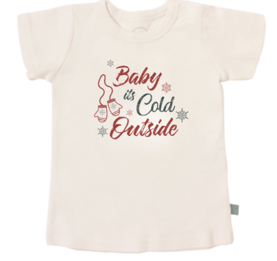 graphic tee | baby its cold outside - HoneyBug