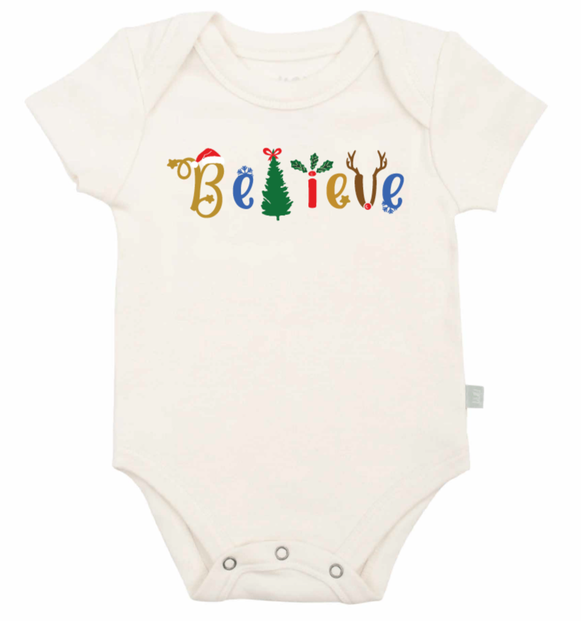graphic bodysuit | believe - HoneyBug