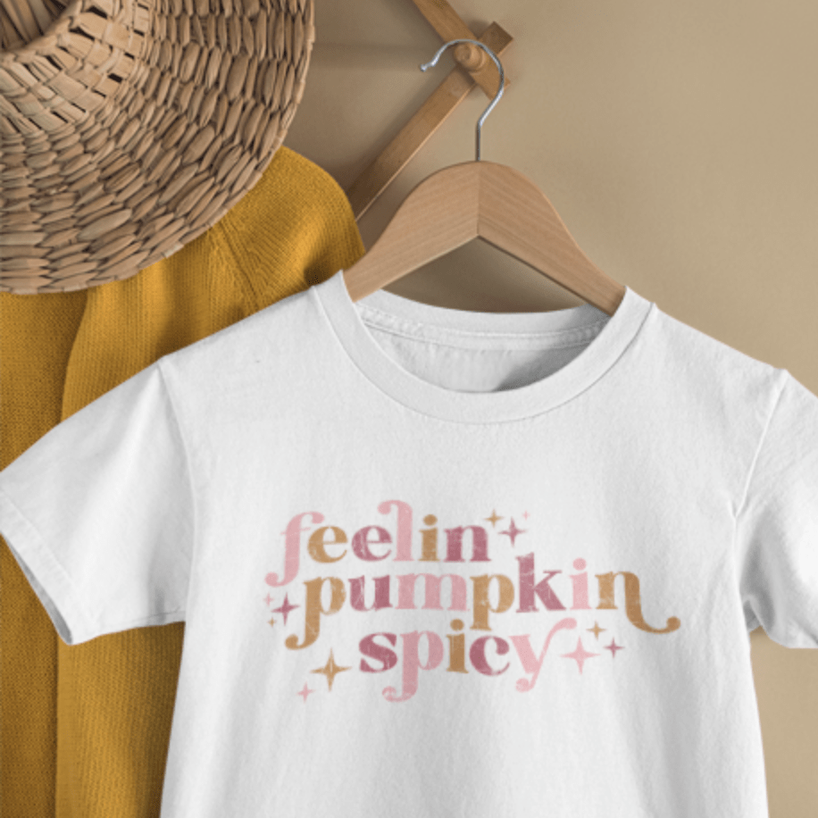 graphic tee | pumpkin spicy - HoneyBug