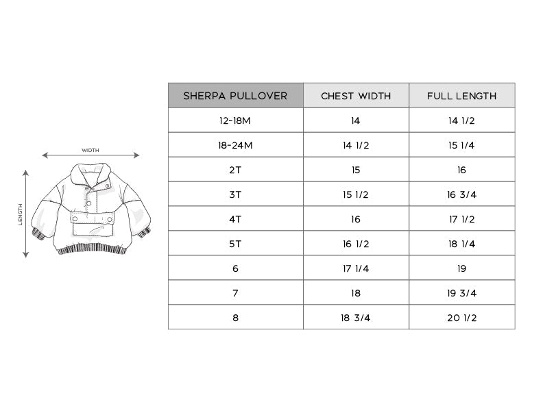 Sherpa Pullover - HoneyBug