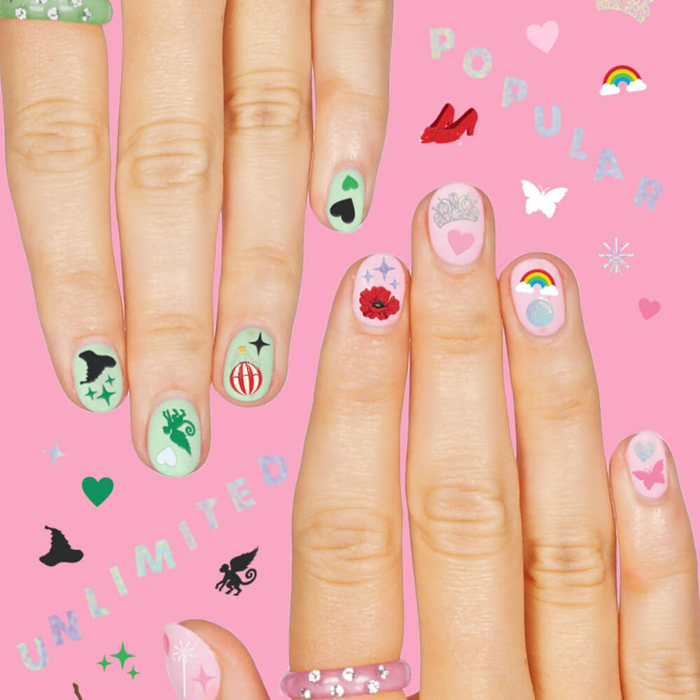 Emerald City Nail Stickers - 604 Adhesive Nail Stickers