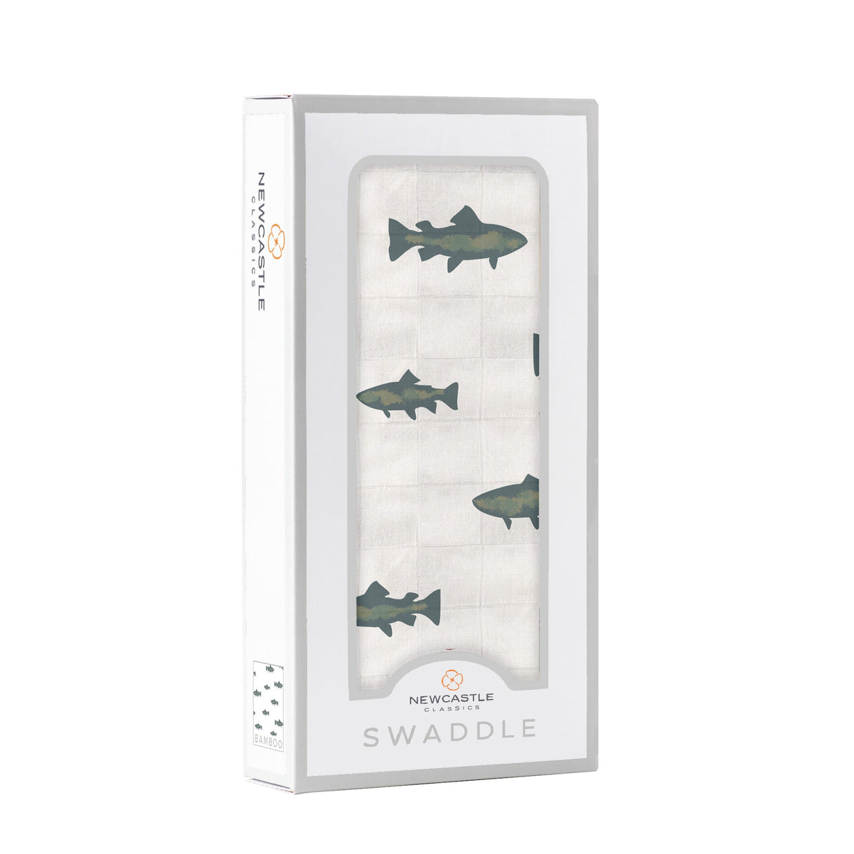 Gone Fishing Swaddle - HoneyBug