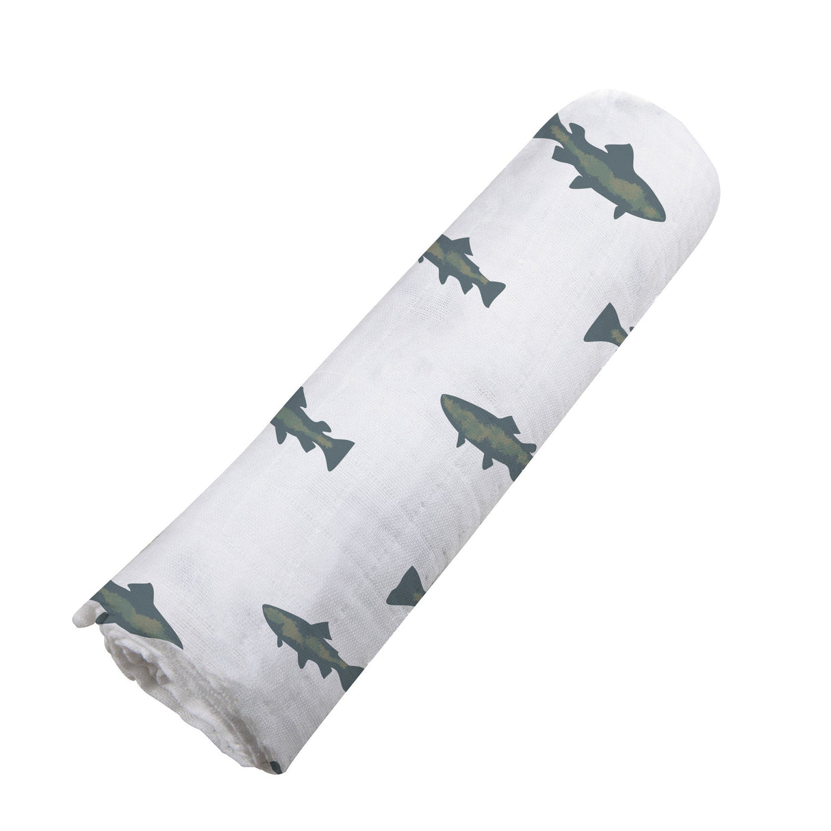 Gone Fishing Swaddle - HoneyBug