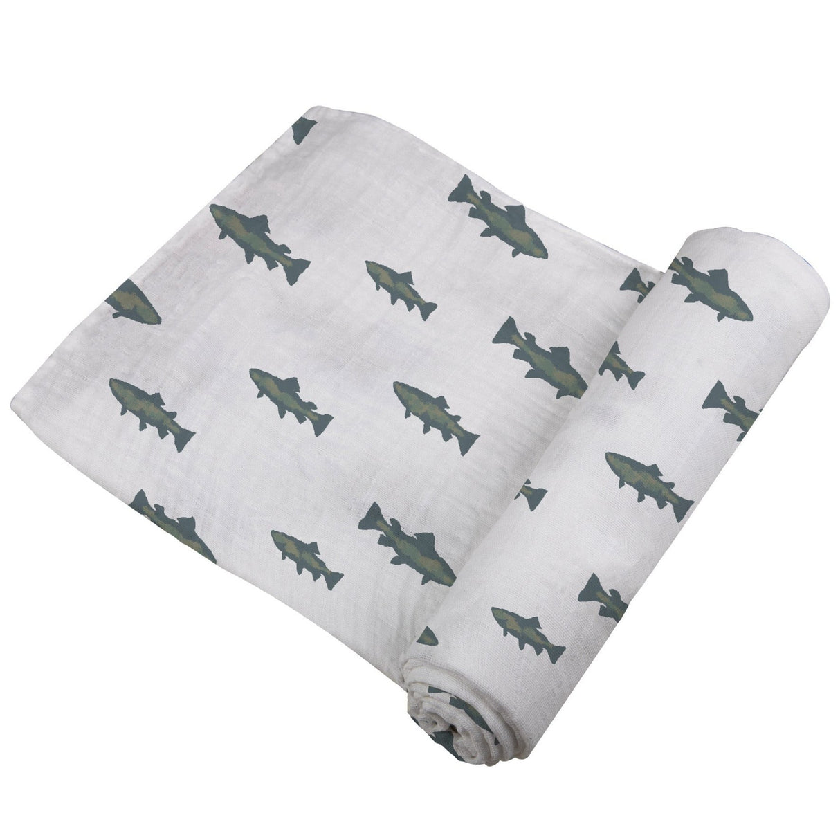 Gone Fishing Swaddle - HoneyBug