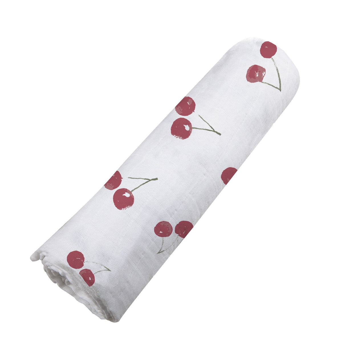 Sweetheart Cherry Bamboo Swaddle - HoneyBug