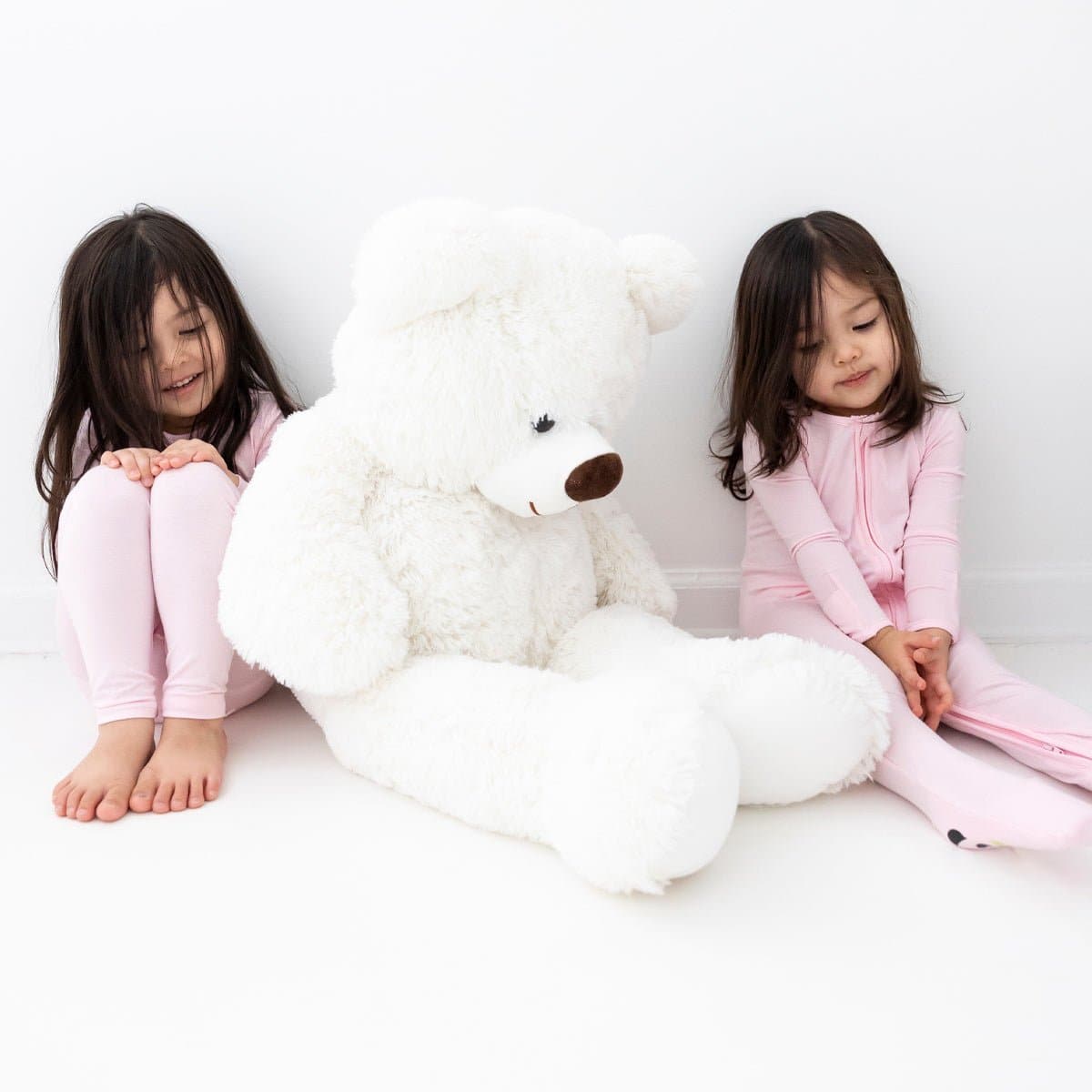 Blush Pink Bamboo Kids Pajamas - HoneyBug