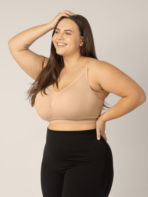 Simply Sublime® Nursing Bra | Beige - HoneyBug