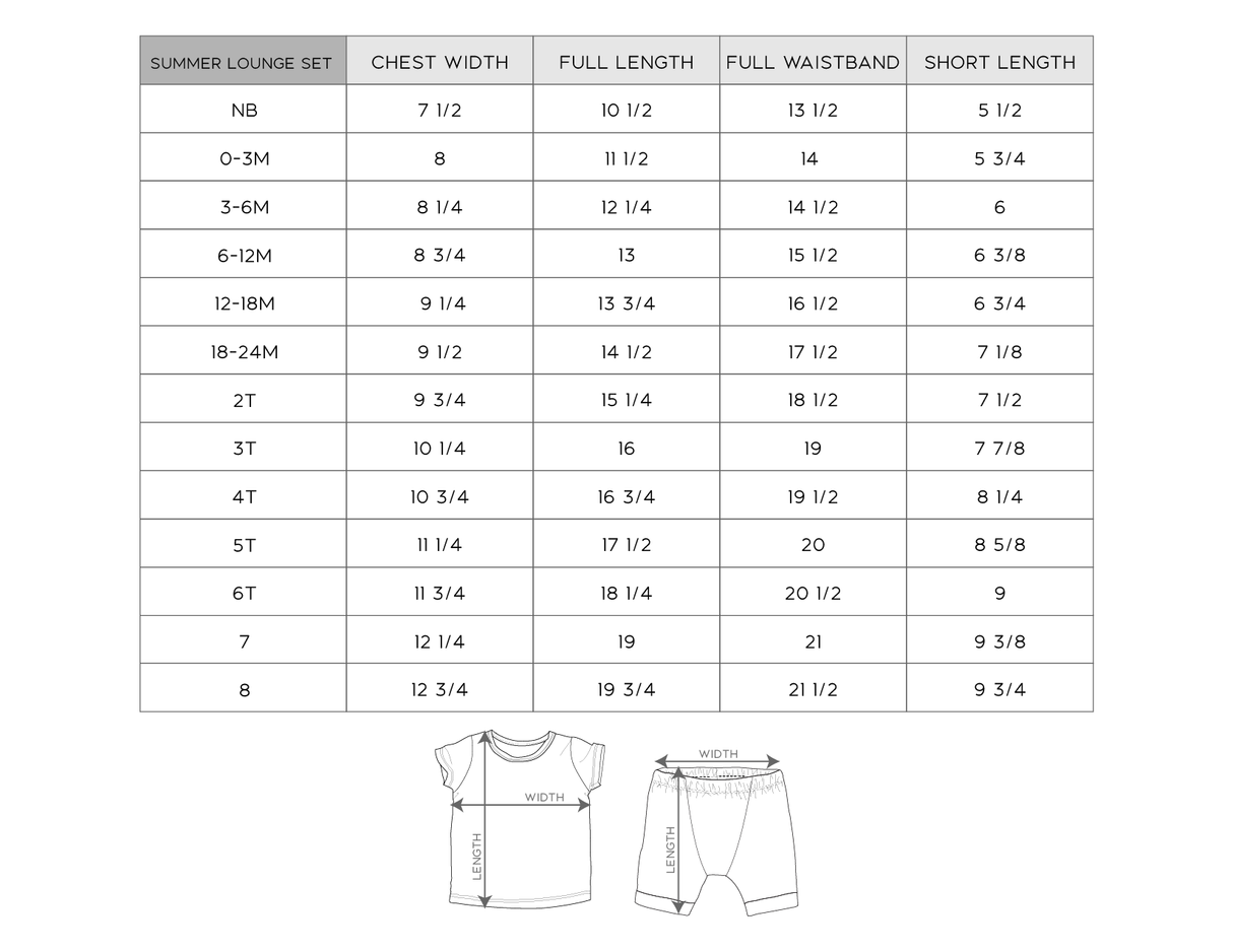 Summer Lounge Set - HoneyBug