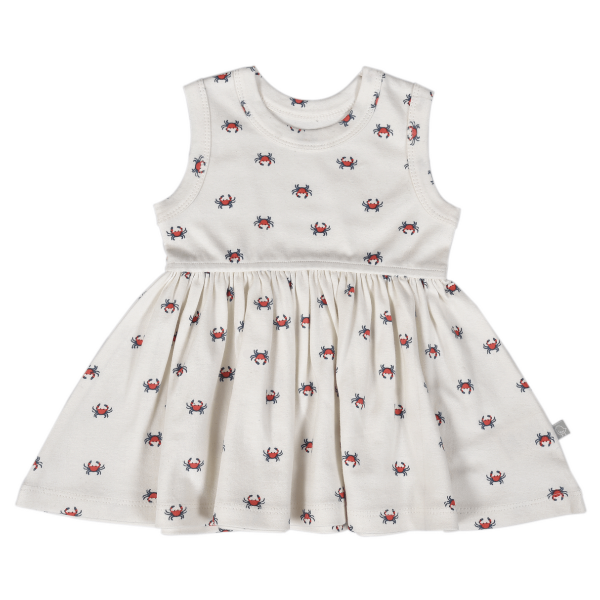tank twirl dress | crab - HoneyBug