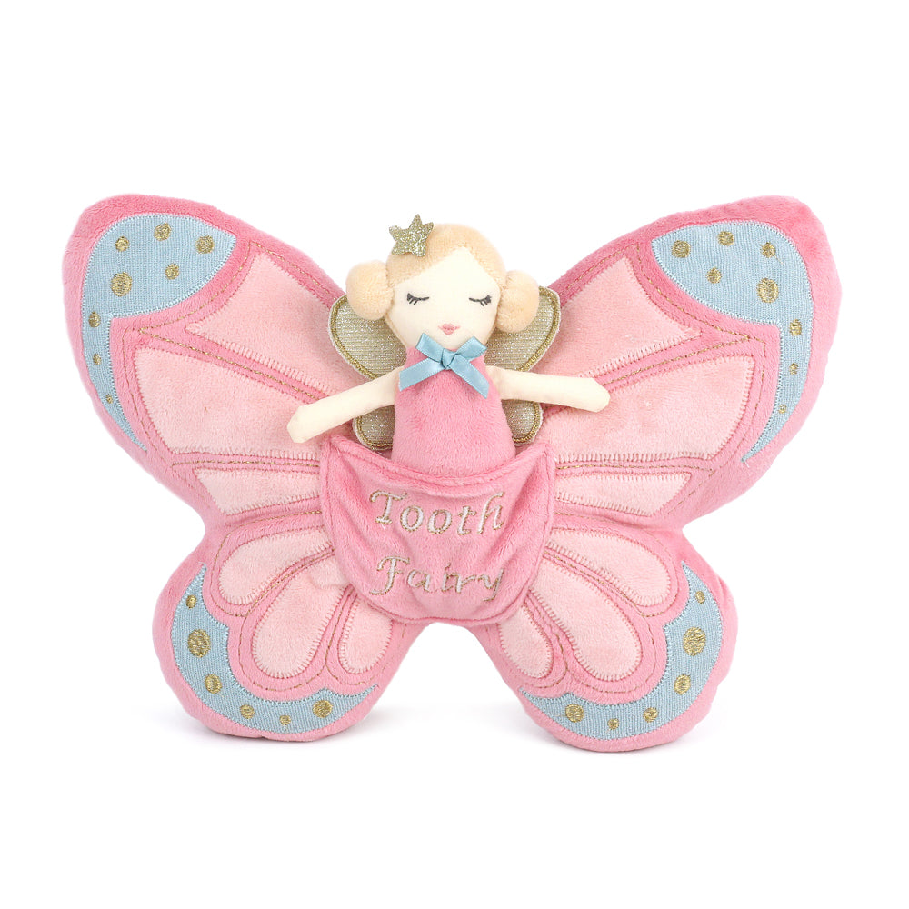 Butterfly Tooth Fairy Pillow and Doll Set - HoneyBug