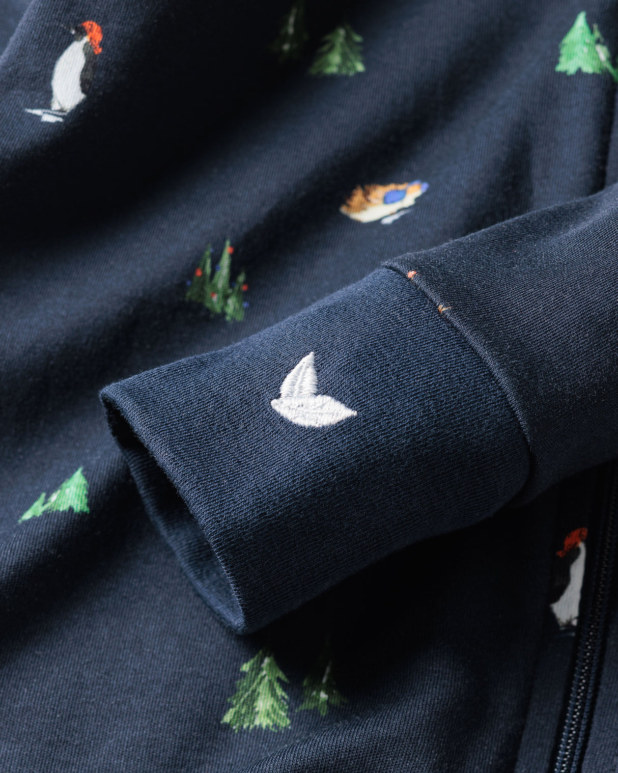 Baby's Pima Romper in Arctic Antics - HoneyBug