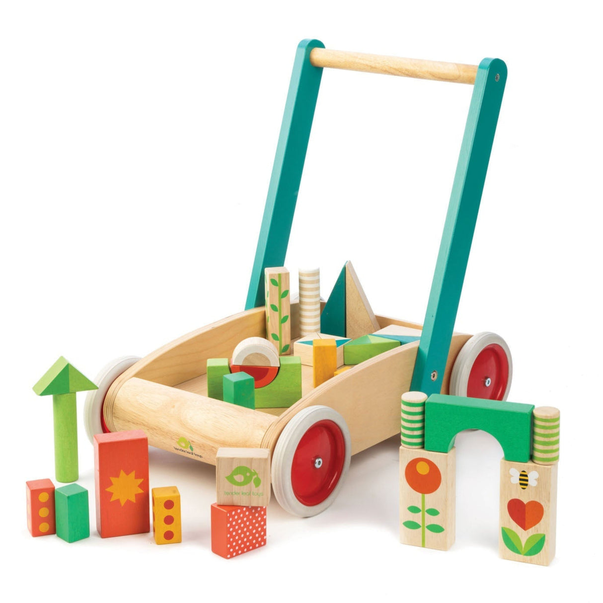 Baby Block Walker - HoneyBug
