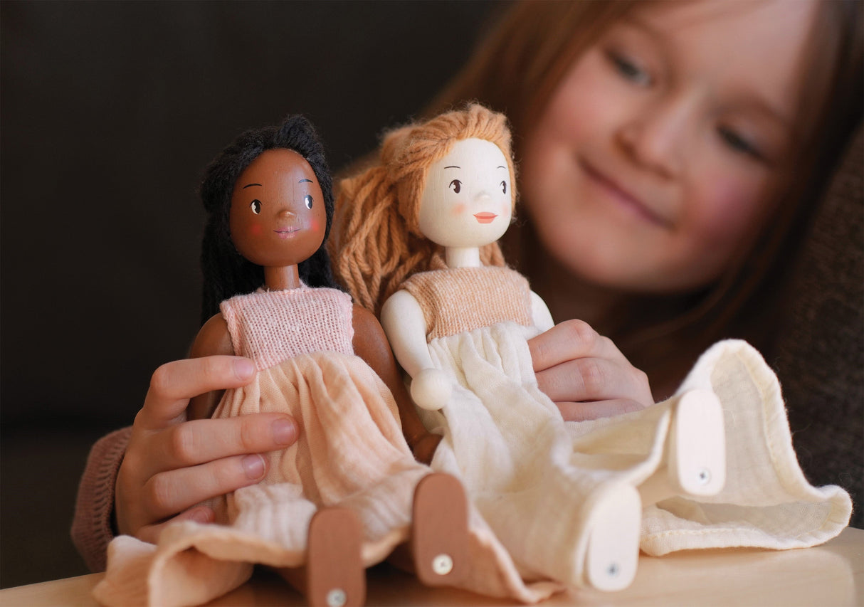 Lola Wooden Doll - HoneyBug
