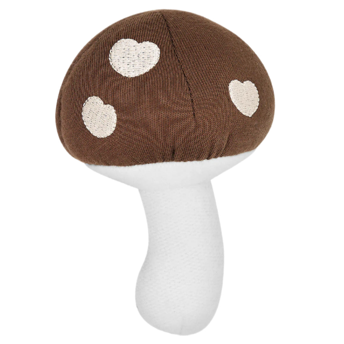 Mushroom Rattle - Caramel - HoneyBug
