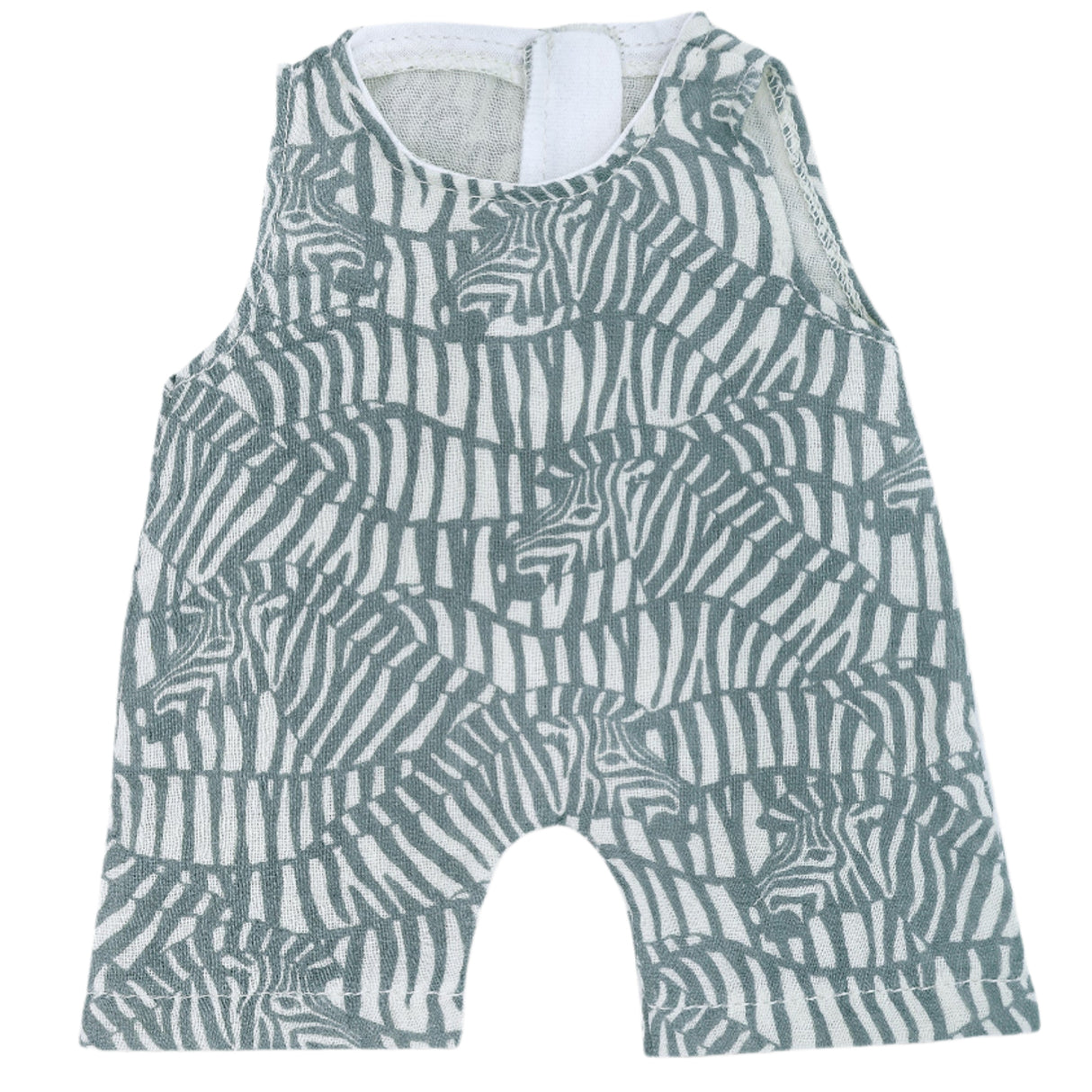 Doll Coverall - Zebra Print - HoneyBug