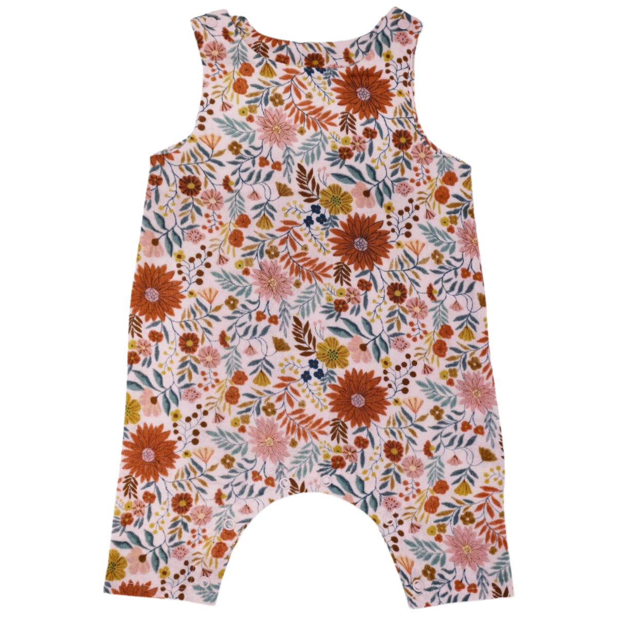 Muslin Jumpsuit - Zinnia Bloom - HoneyBug