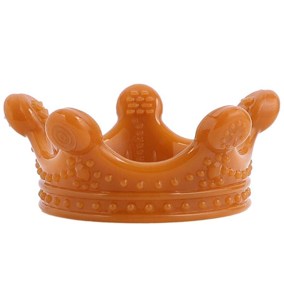 Haakaa Silicone Crown Teether - Amber - HoneyBug