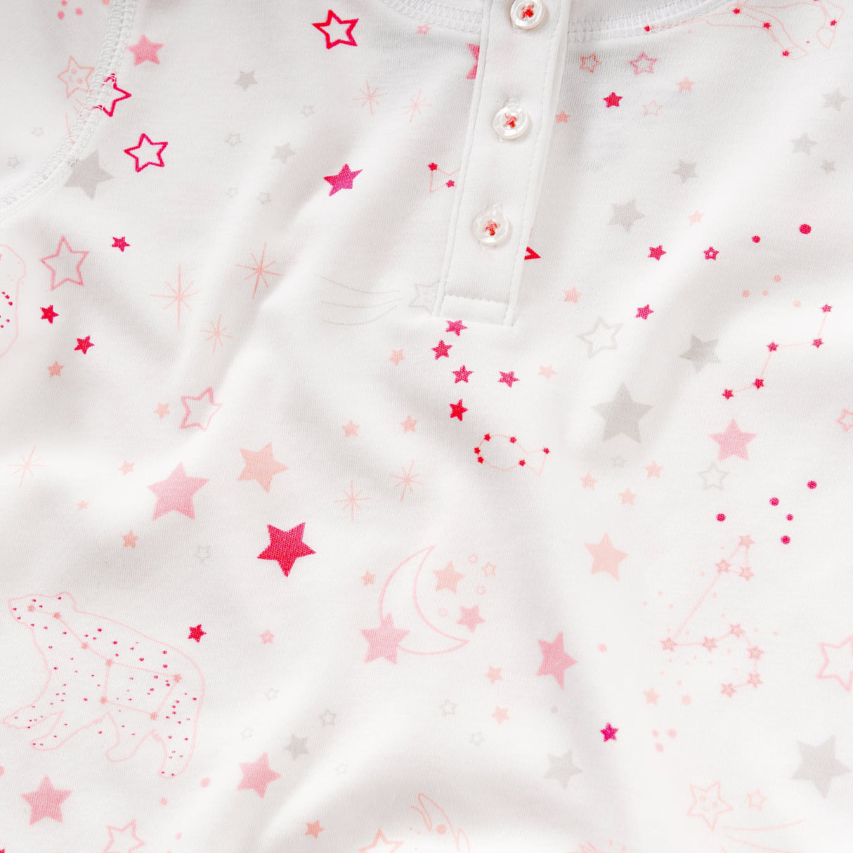 Stars & Constellation Pink Pajamas - HoneyBug