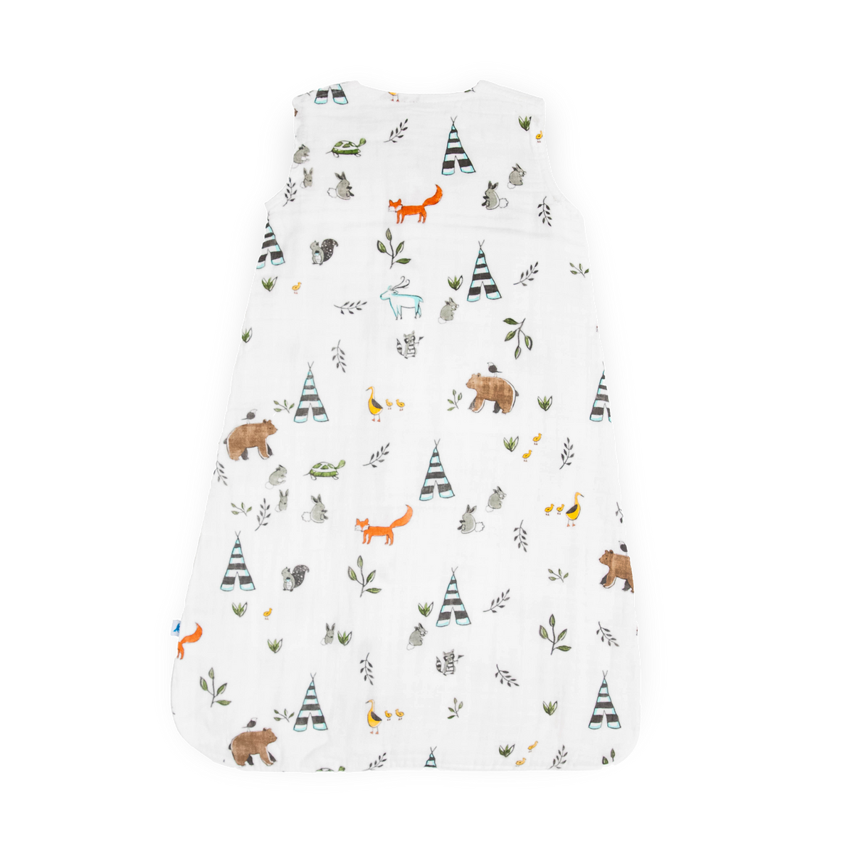 Cotton Muslin Sleep Bag - Forest Friends - HoneyBug