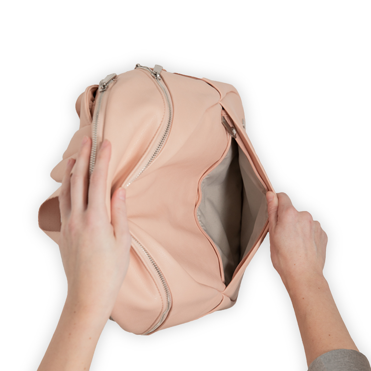 Skyline Backpack Black - Gold Hardware - HoneyBug