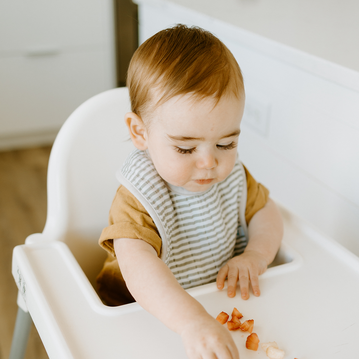 Cotton Muslin Classic Bib 3 Pack - Dino Friends - HoneyBug