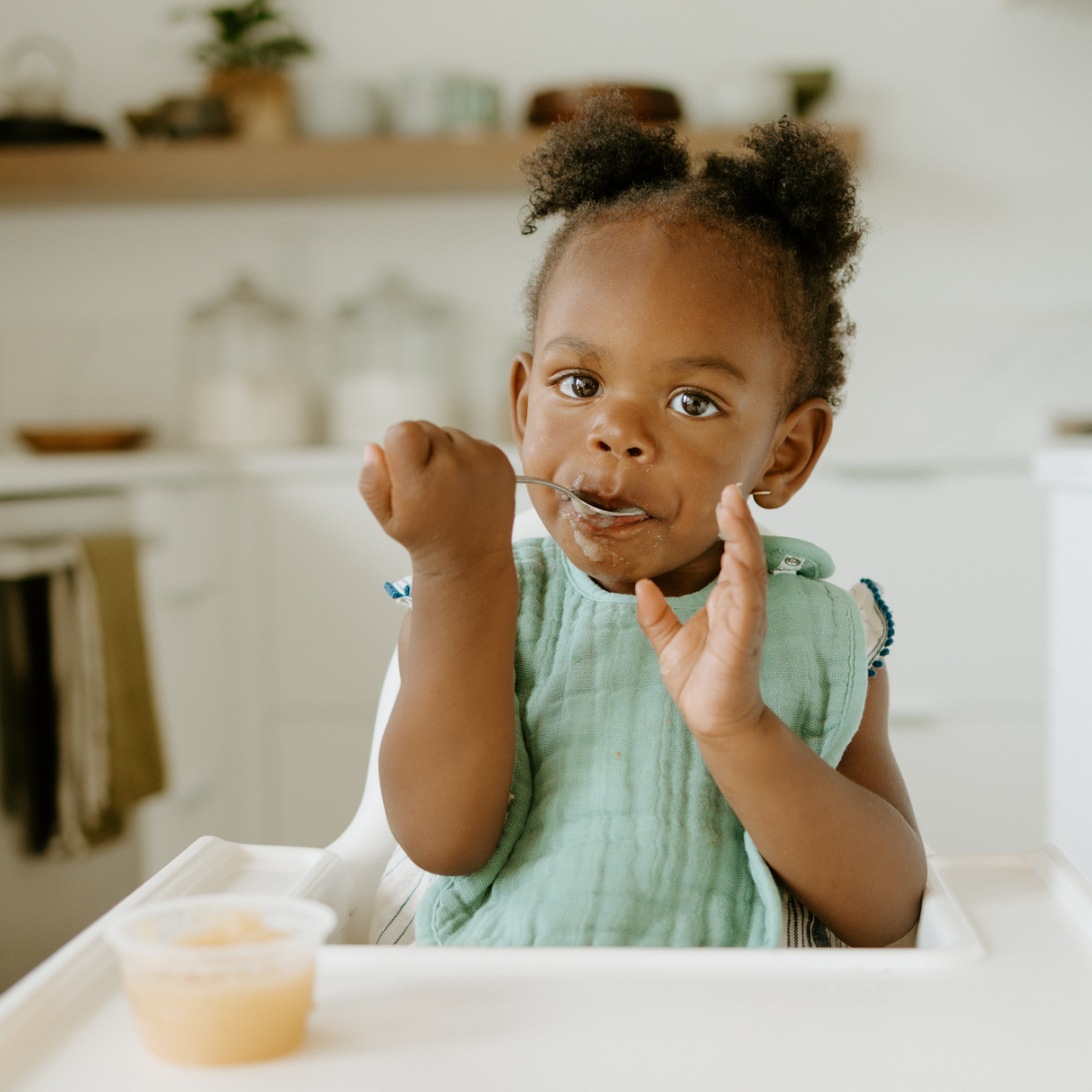 Cotton Muslin Classic Bib 3 Pack - Tropical Leaf - HoneyBug