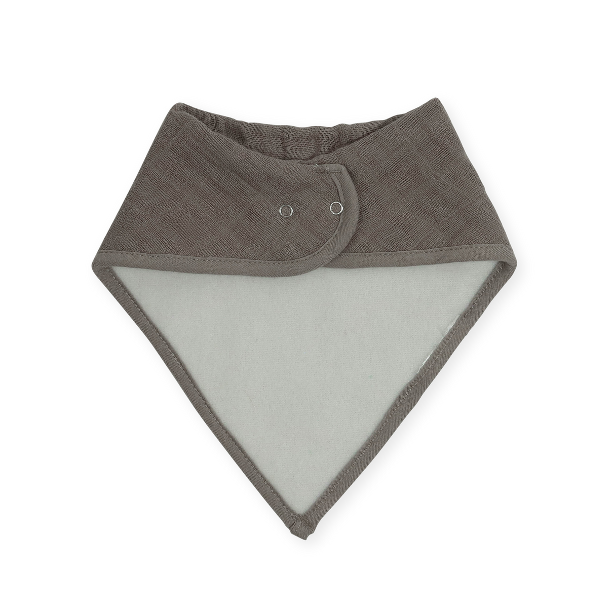 Cotton Muslin + Fleece Bandana Bib 4 Pack - Adobe Checker - HoneyBug