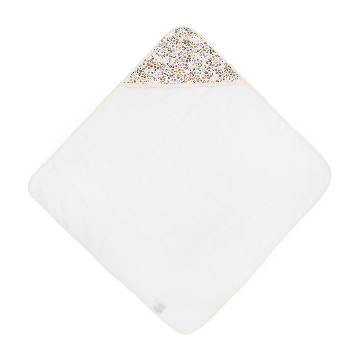 Infant Hooded Towel - Pressed Petals - HoneyBug
