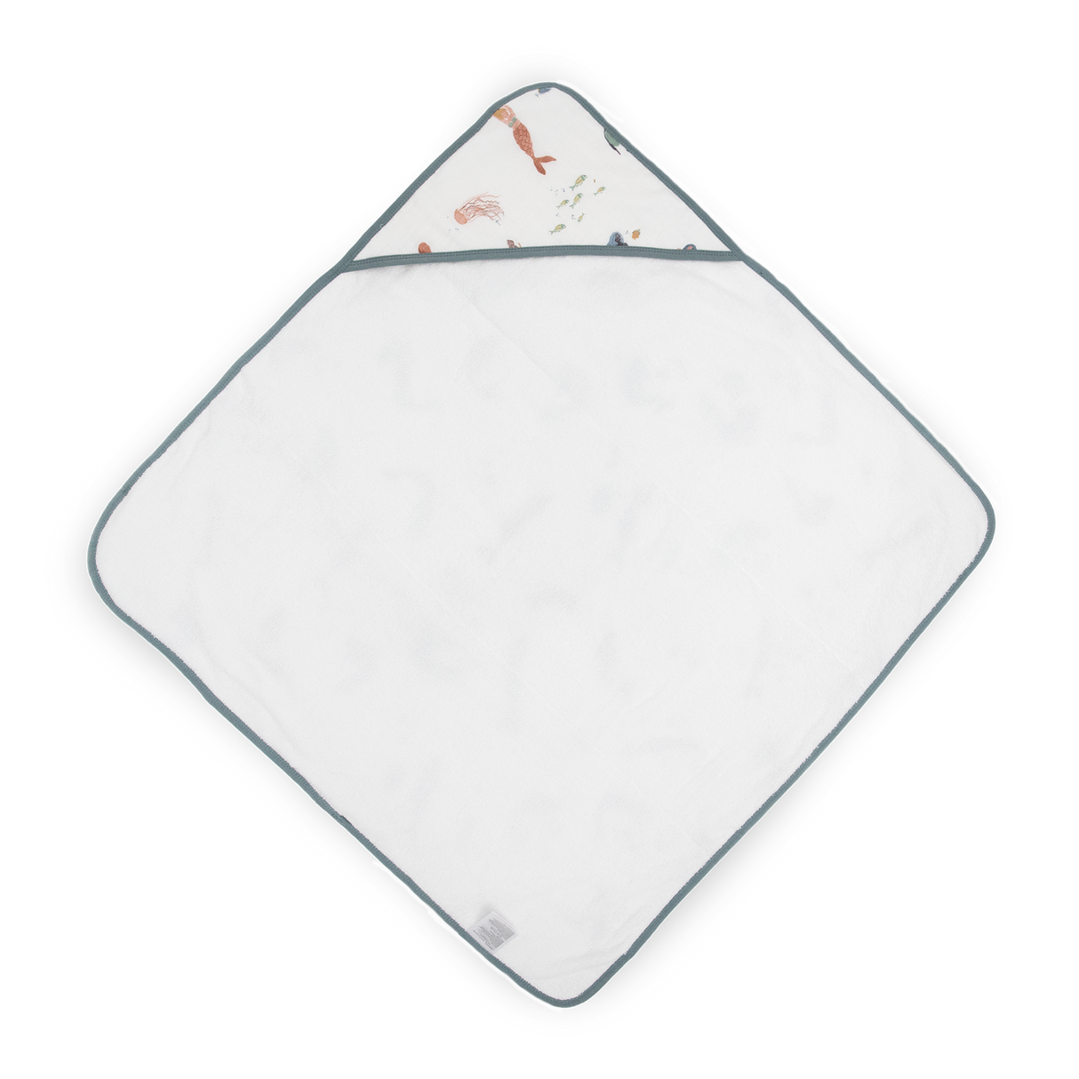 Infant Hooded Towel - Mermaids - HoneyBug