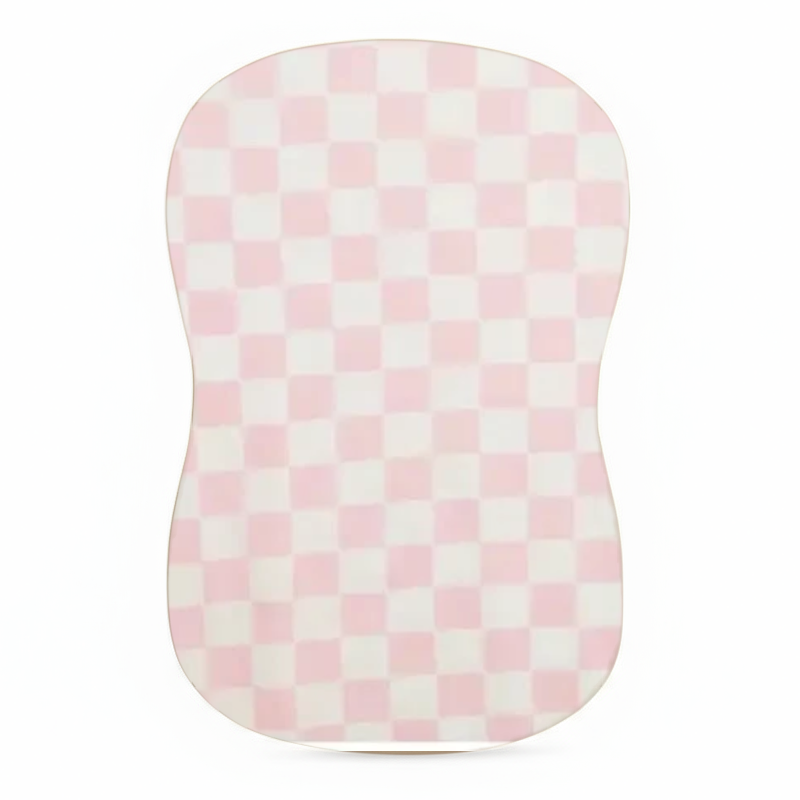 Sugar Checkered Baby Lounger Cover