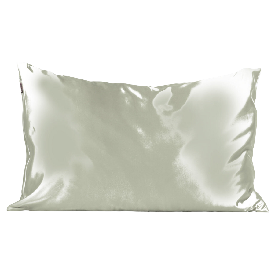 Satin Pillowcase - Sage by KITSCH - HoneyBug 
