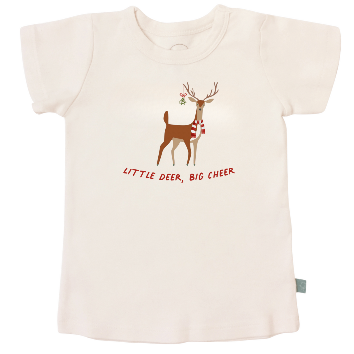 graphic tee | little deer big cheer - HoneyBug