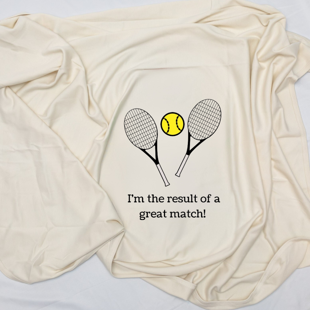 Tennis Baby Blanket - HoneyBug