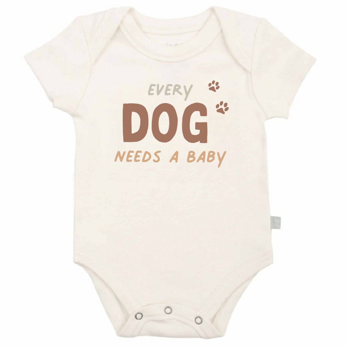 graphic bodysuit |Every Dog Needs A Baby - HoneyBug