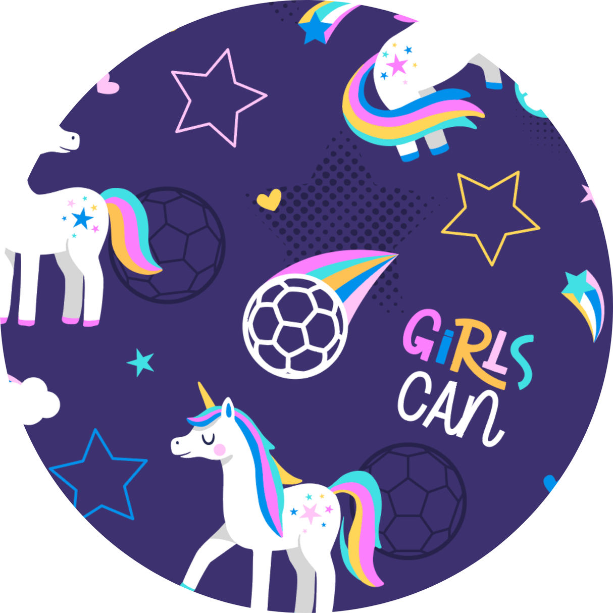 Unicorn Goals Bow - HoneyBug